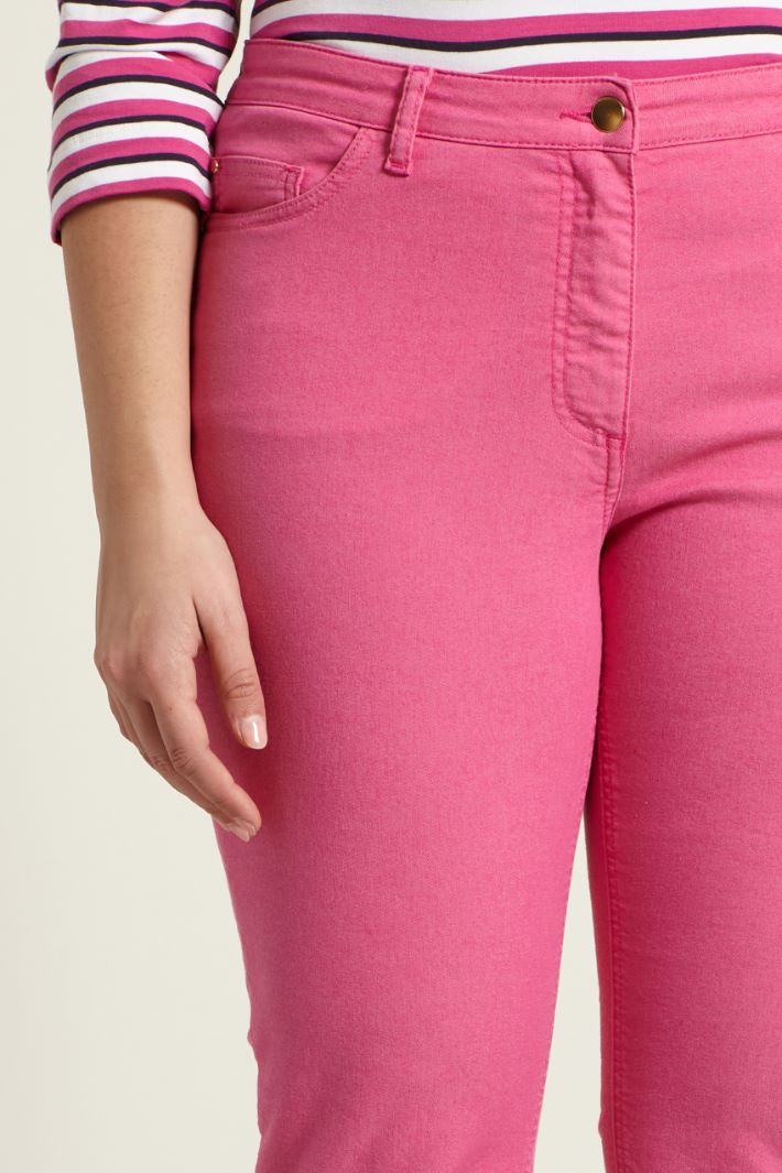 Pantaloni slim cinque tasche Fashion Market - 3