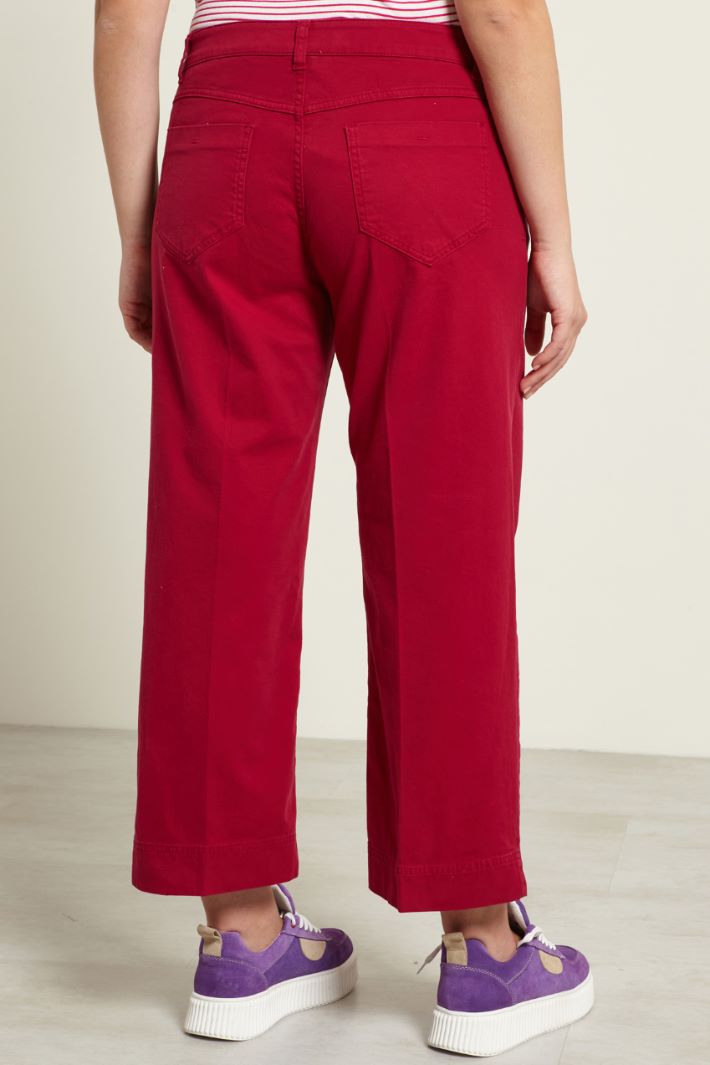 Pantaloni cinque tasche dritti Fashion Market - 4