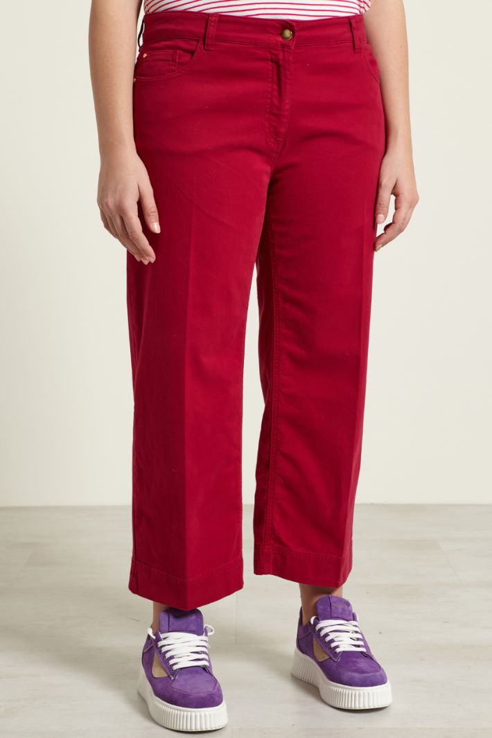 Pantaloni cinque tasche dritti Fashion Market - 2