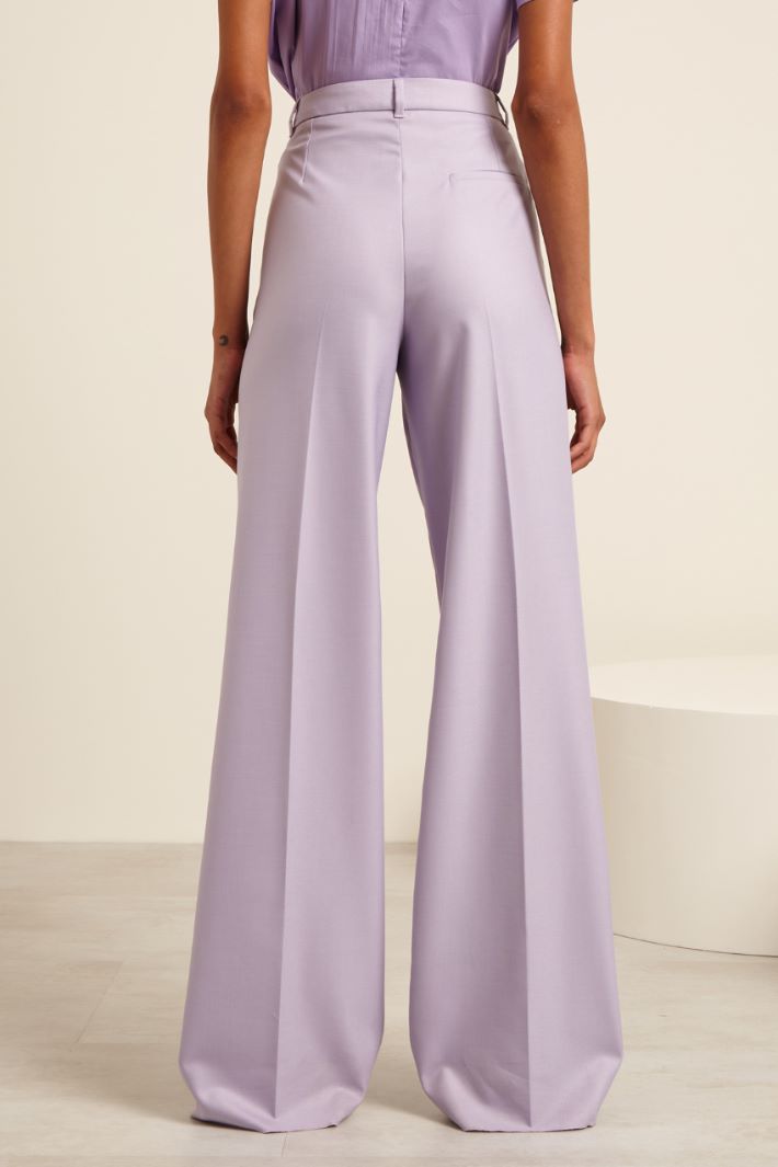 Pantaloni a palazzo - LILLA - Fashion Market - 4