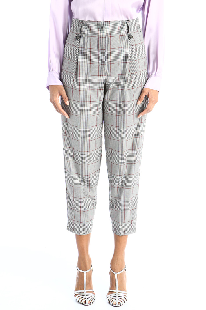 Pantaloni carrot fit - NERO ROSSO - Fashion Market - 5