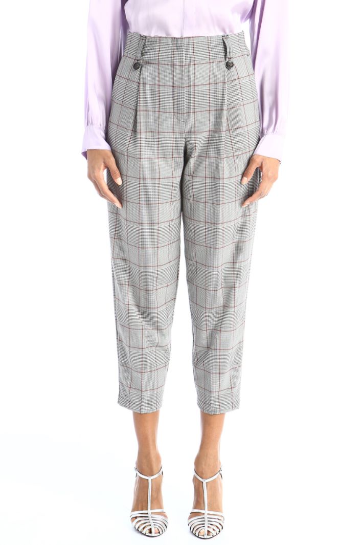 Pantaloni carrot fit - NERO ROSSO - Fashion Market - 2