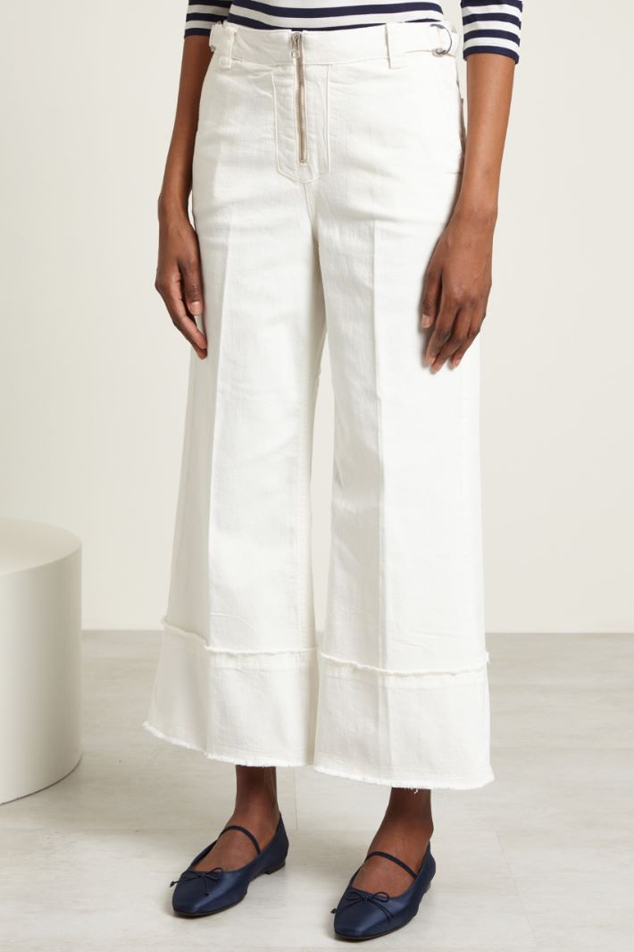 Pantaloni con cinturini Fashion Market - 2