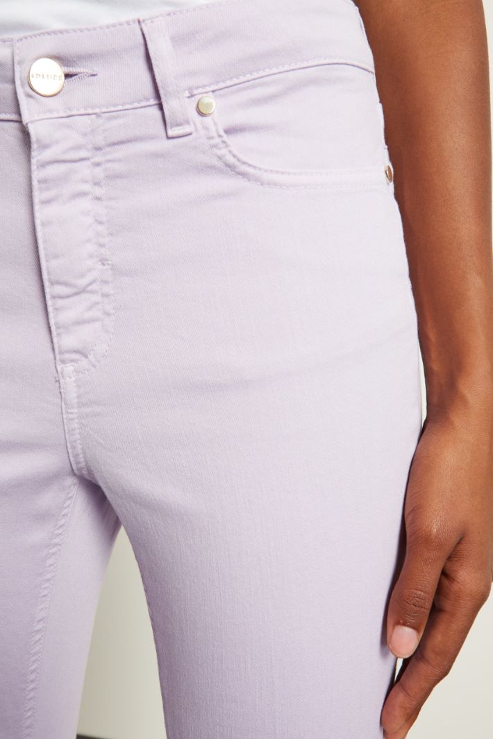 Pantaloni flare cropped - GLICINE - Fashion Market - 3