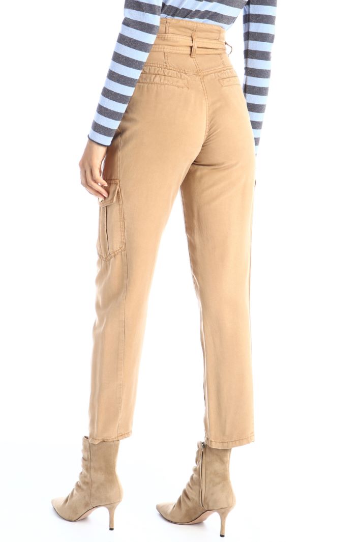 Pantaloni baggy - CAMMELLO - Fashion Market - 4