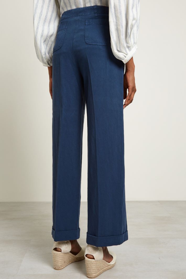 Pantaloni in fibra naturale Fashion Market - 4