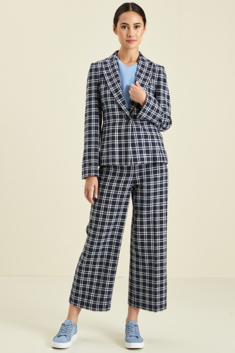 Pantaloni in tela di lino Fashion Market