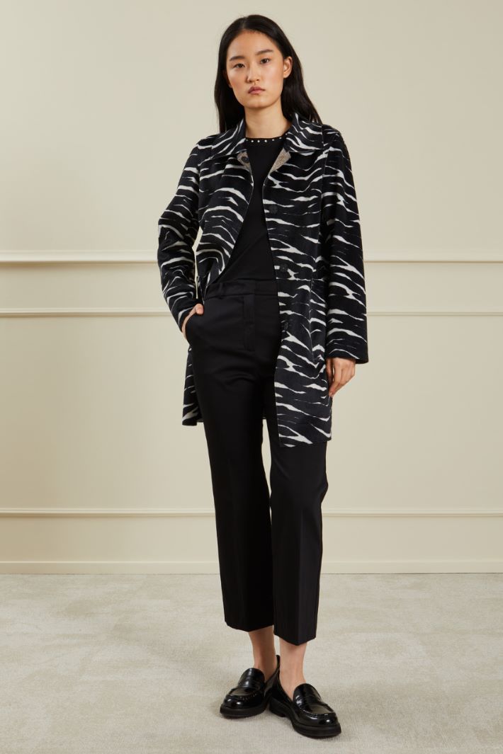 Pantaloni a trombetta - NERO - Fashion Market