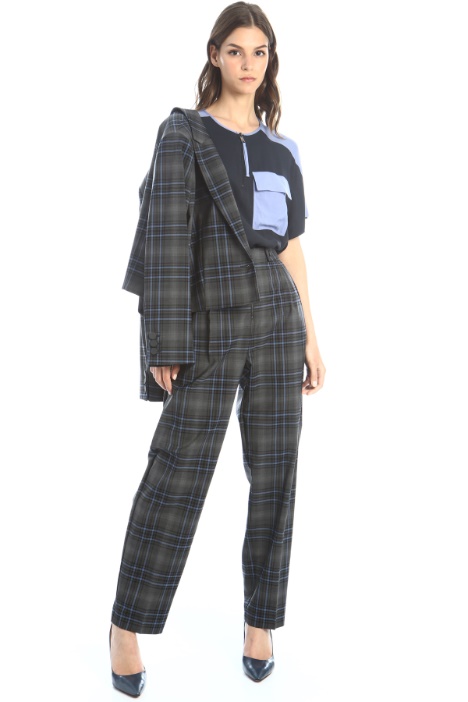 Pantaloni carrot in tela Fashion Market