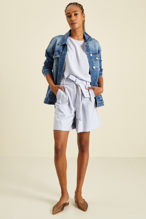 Shorts con cintura - Fashion Market