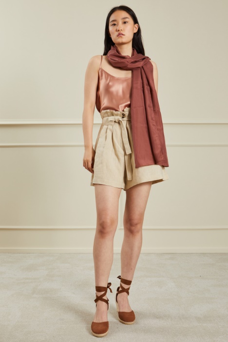 Shorts in lino Fashion Market