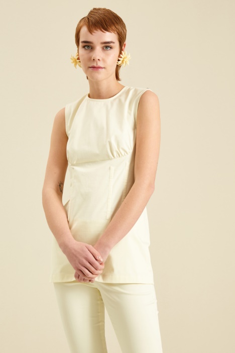 Top smanicato - Fashion Market