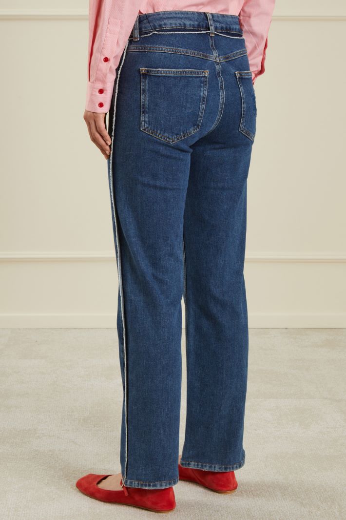 Jeans dalla linea dritta - BLU DENIM - Fashion Market - 4