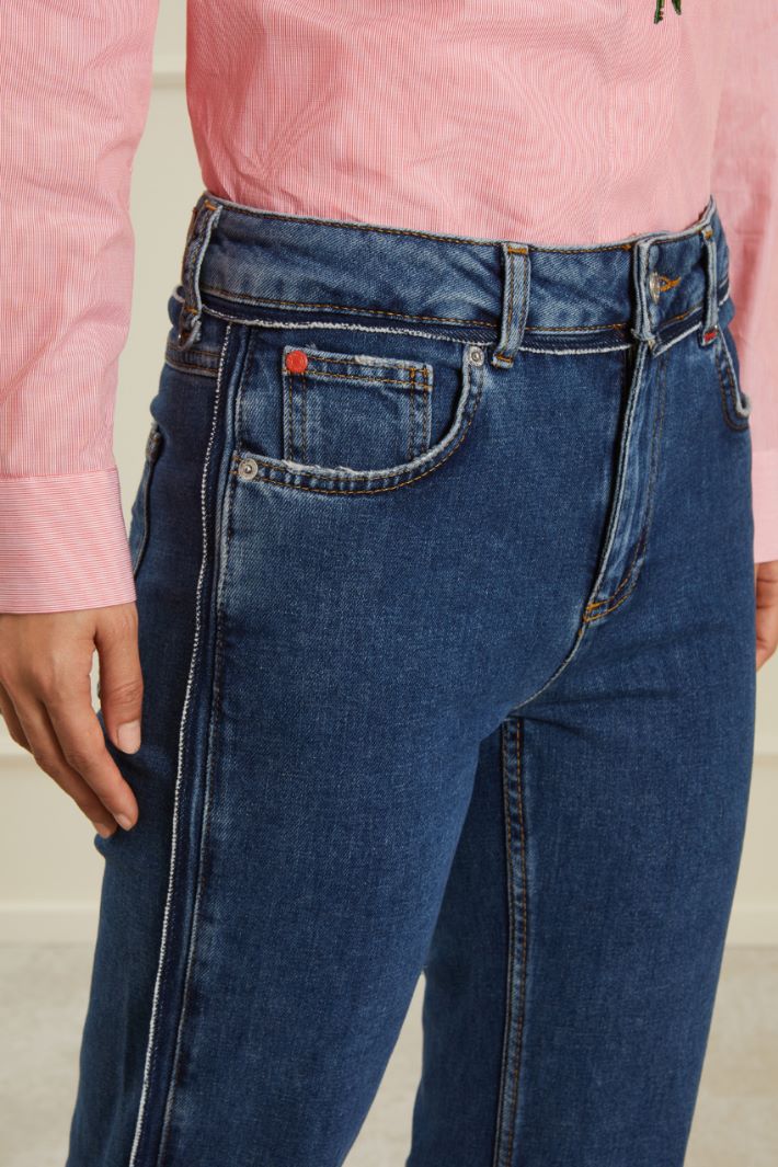 Jeans dalla linea dritta - BLU DENIM - Fashion Market - 3