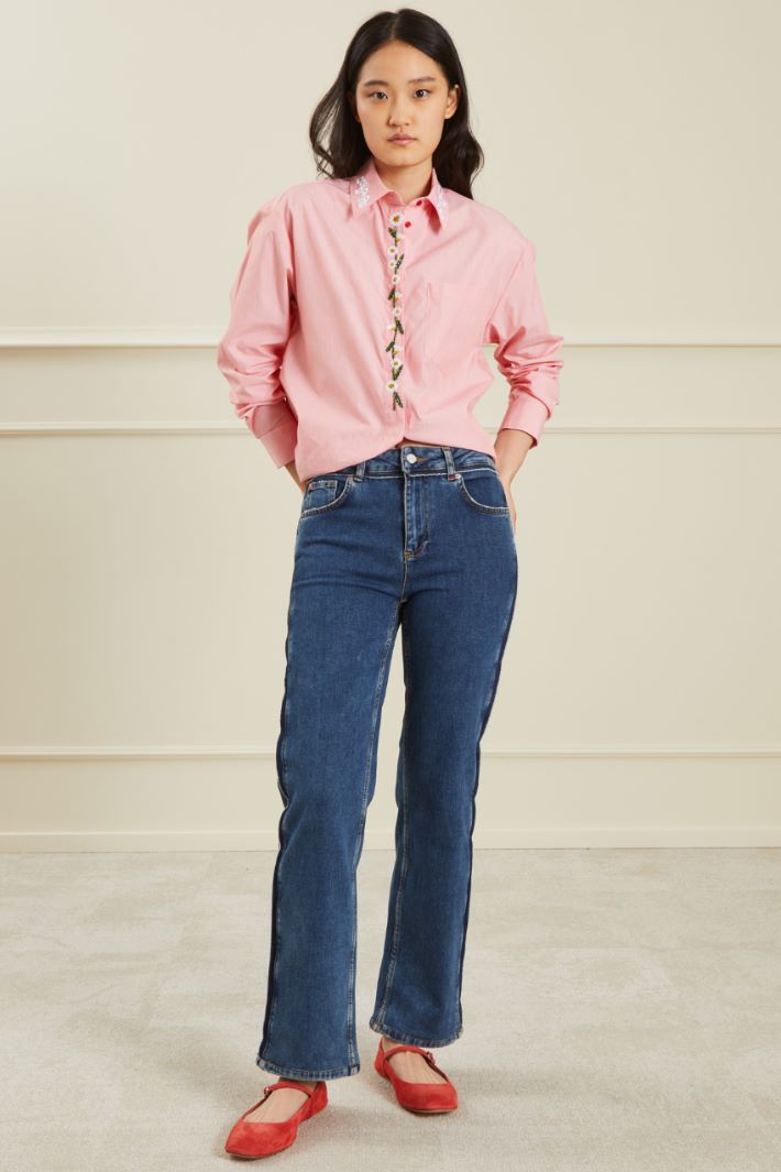 Jeans dalla linea dritta - BLU DENIM - Fashion Market
