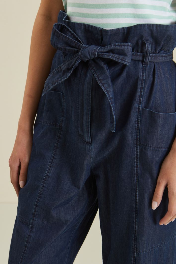 Jeans baggy in denim leggero Fashion Market - 3