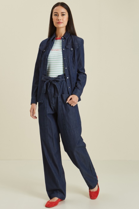 Jeans baggy in denim leggero Fashion Market