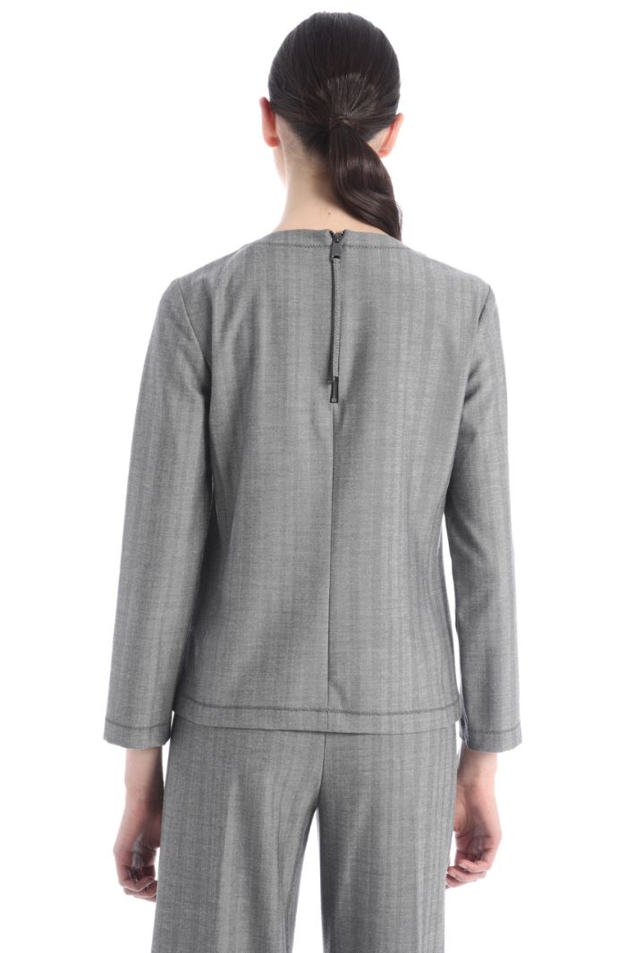 Casacca in tela spigata Fashion Market - 4