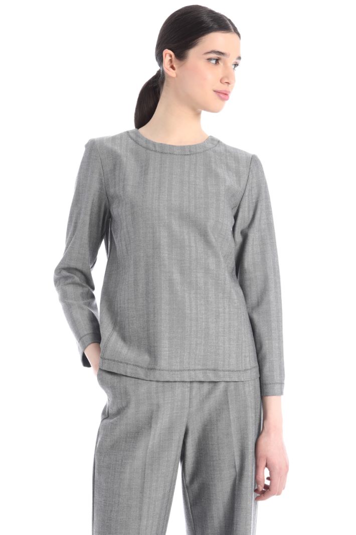Casacca in tela spigata Fashion Market - 2