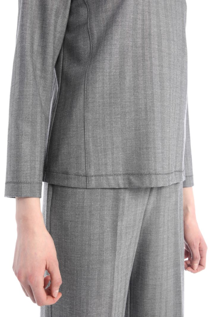 Casacca in tela spigata Fashion Market - 3