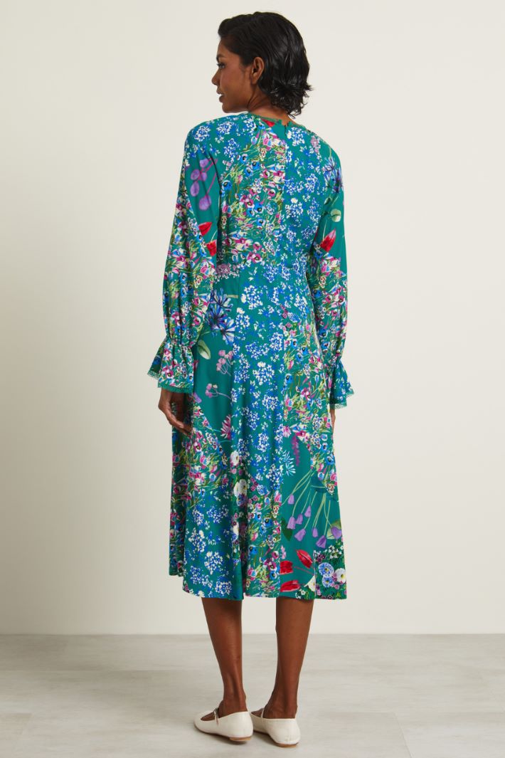 Abito con dettagli in pizzo Fashion Market - 4