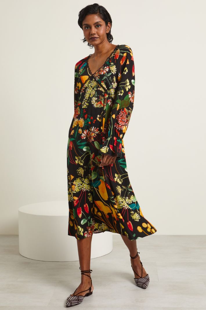 Abito con dettagli in pizzo Fashion Market - 2