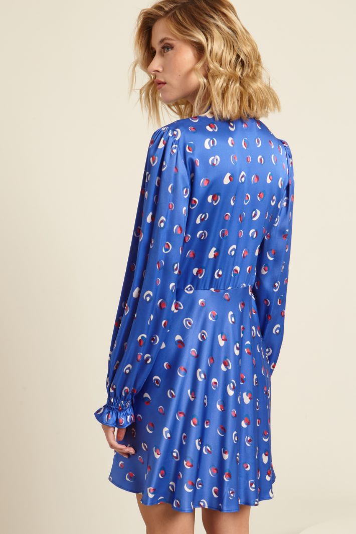 Abito corto in raso - BLUETTE - Fashion Market - 4