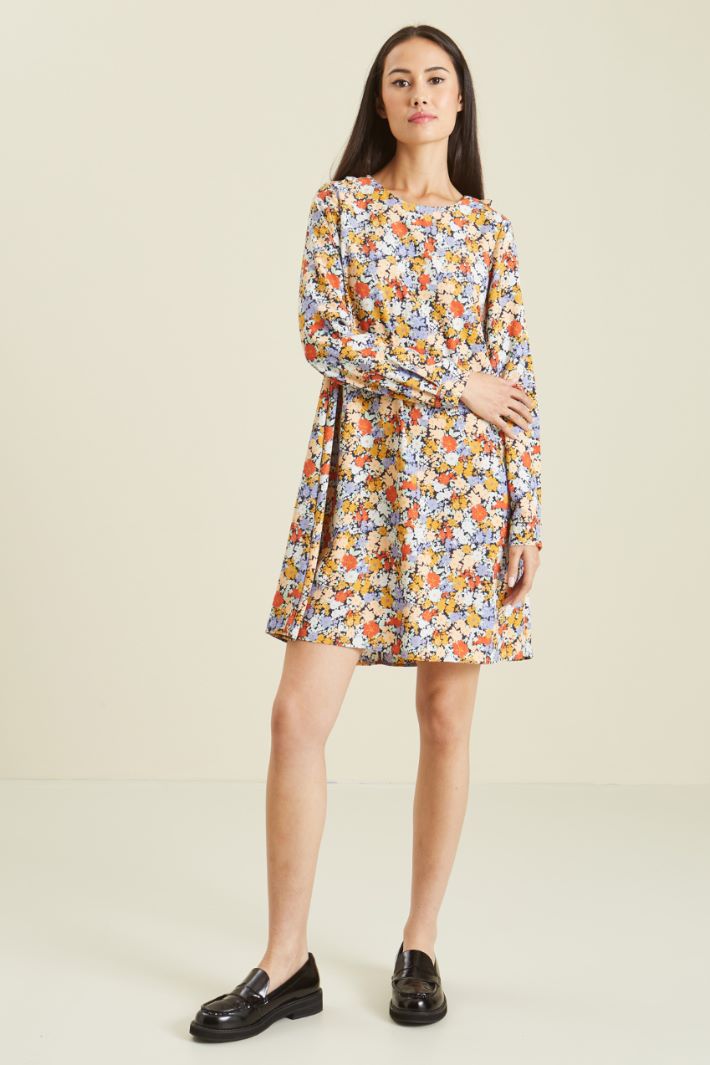 Abito a grembiule in georgette Fashion Market - 2