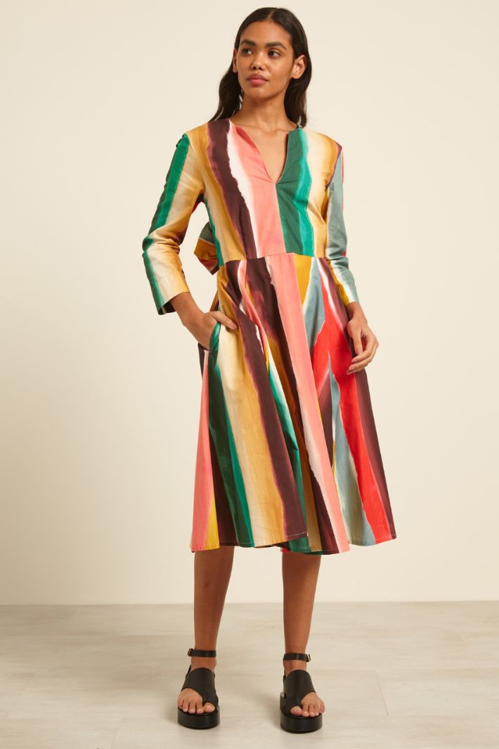 Abito con fusciacca in vita Fashion Market - 2