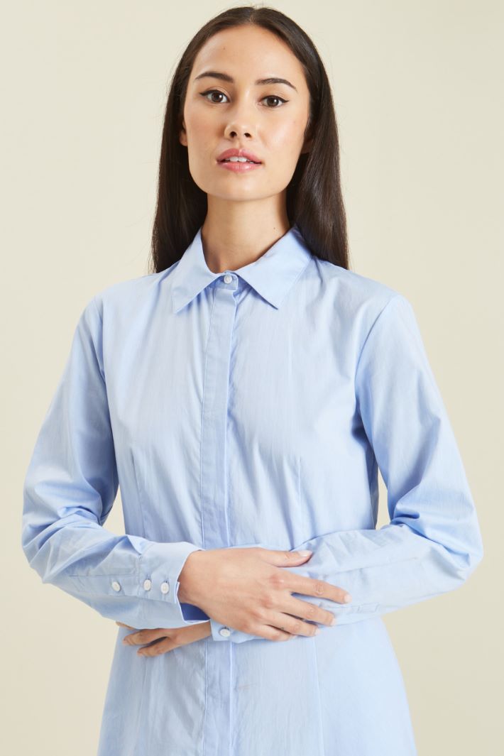 Abito chemisier in cotone Fashion Market - 3