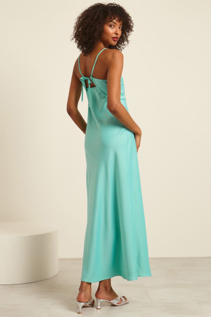 Slip dress in envers satin Fashion Market - 4