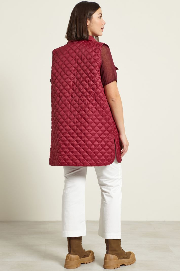 Gilet trapuntato antigoccia - PORPORA - Fashion Market - 4