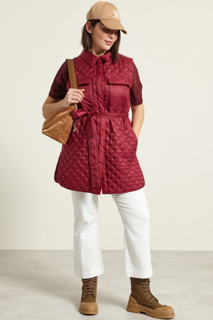 Gilet trapuntato antigoccia - PORPORA - Fashion Market