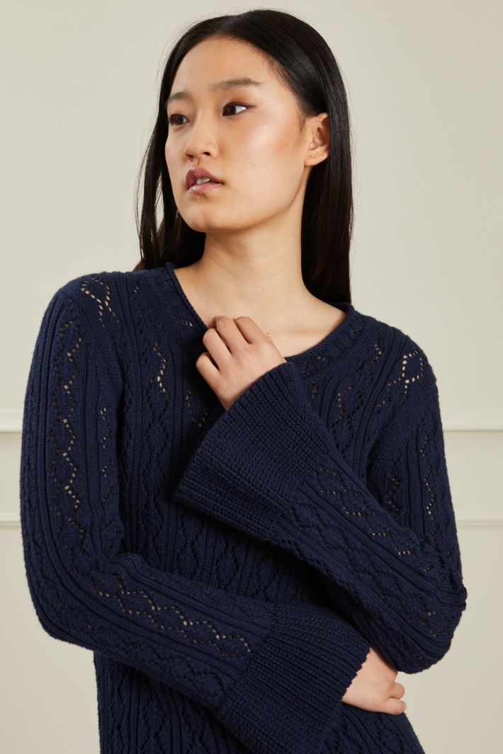 Abito in maglia di cotone Fashion Market - 3