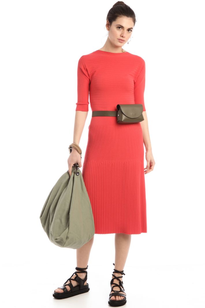 Abito midi in maglia  - CORALLO - Fashion Market
