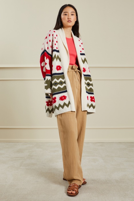 Cardigan jacquard Fashion Market