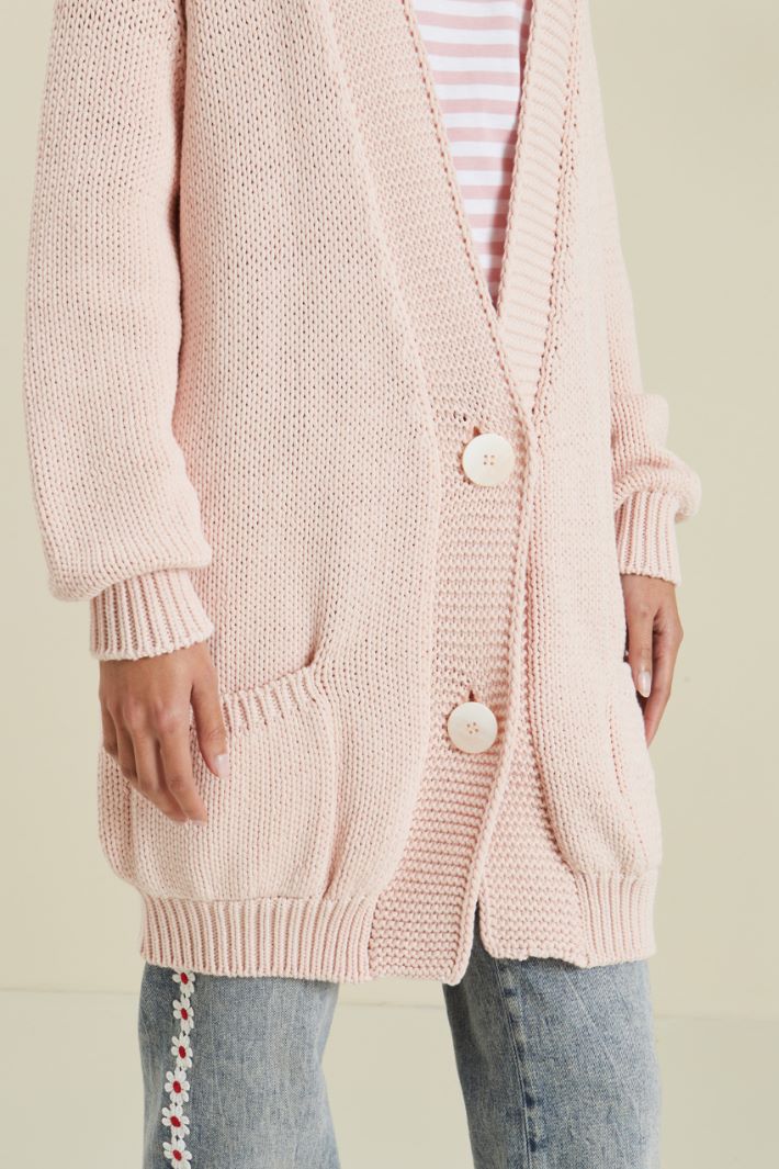 Cardigan a due bottoni Fashion Market - 3