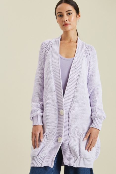 Cardigan a due bottoni Fashion Market