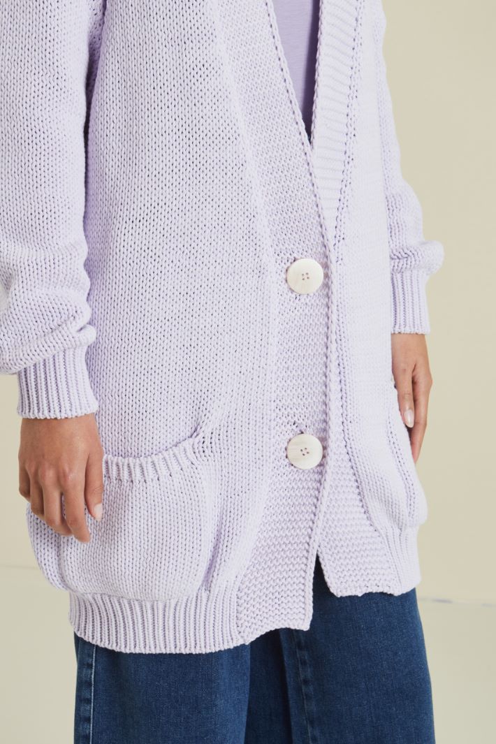 Cardigan a due bottoni Fashion Market - 3