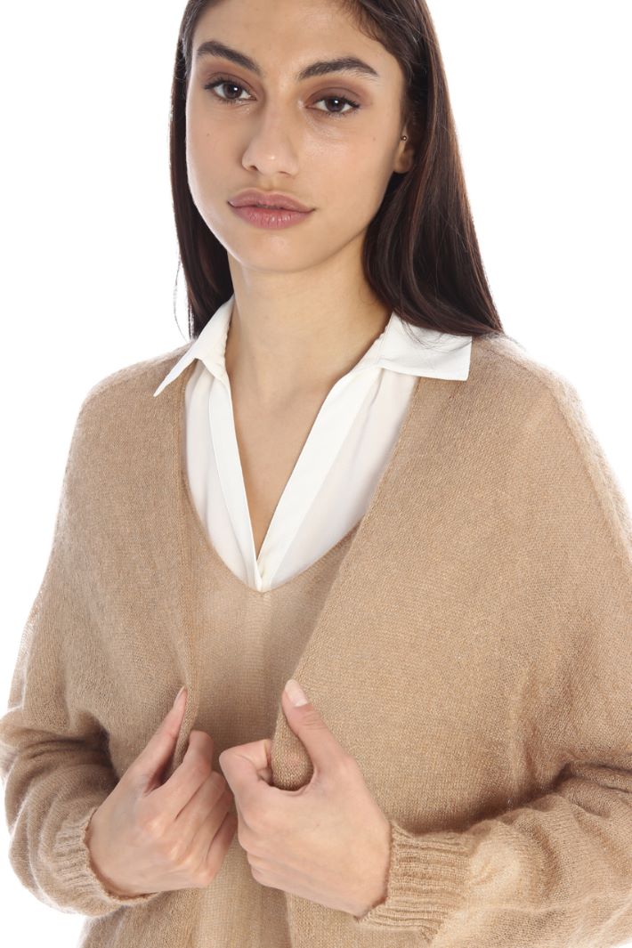 Cardigan in mohair lamè Fashion Market - 3