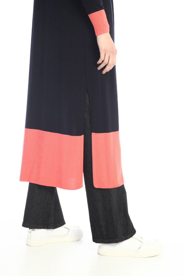 Cardigan lungo in lana Fashion Market - 3