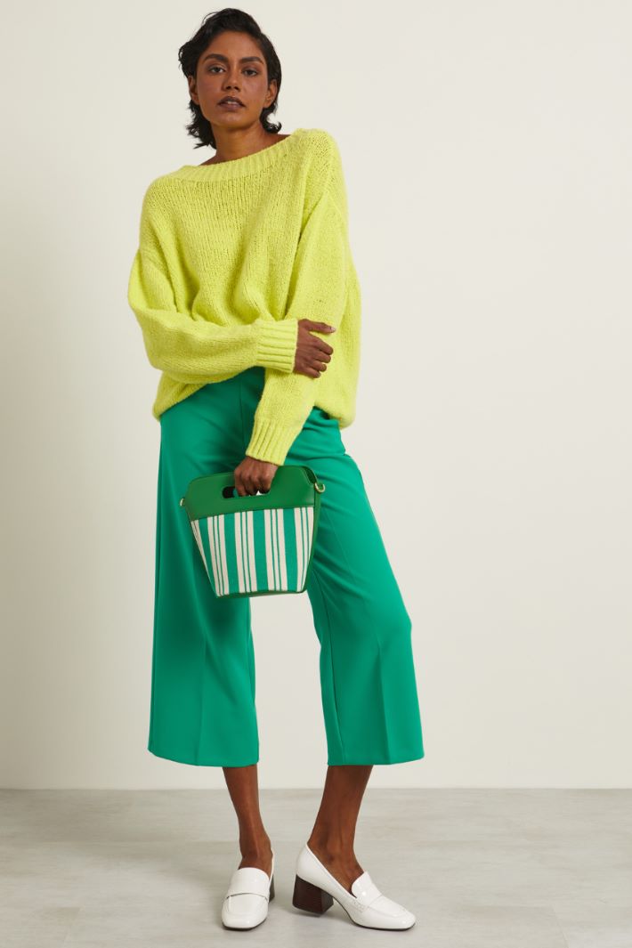 Maglia over - LIME - Fashion Market