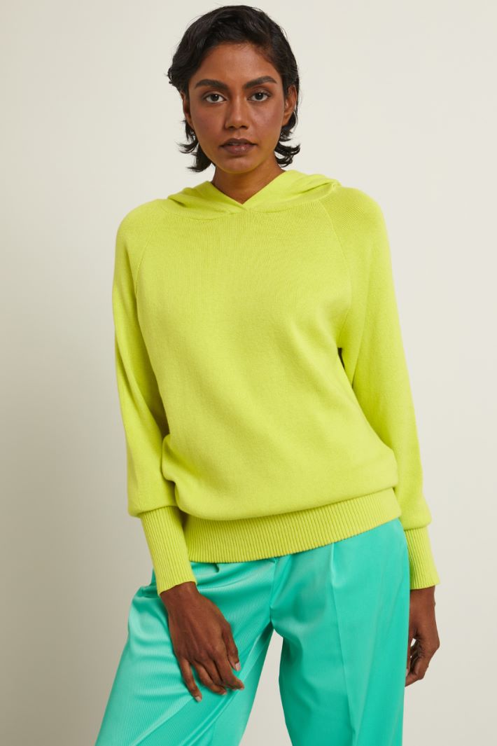 Maglia con cappuccio Fashion Market - 2