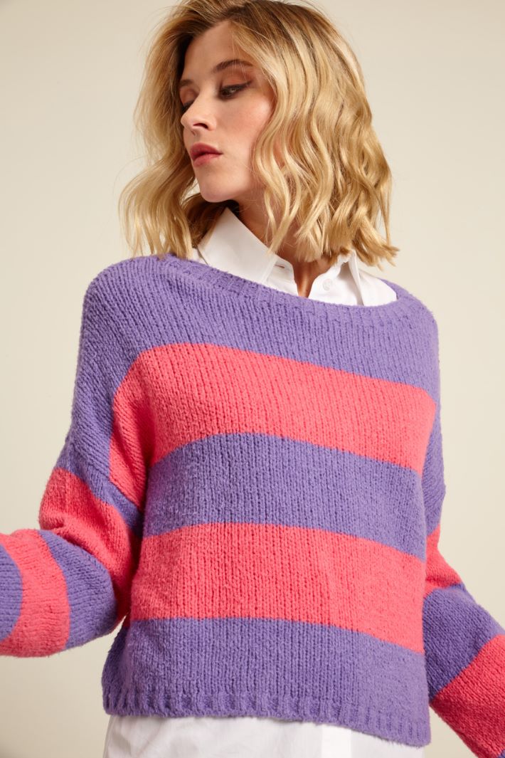 Maglia con scollo a barchetta Fashion Market - 3