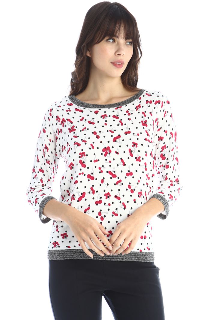 Maglia in viscosa stampata Fashion Market - 2