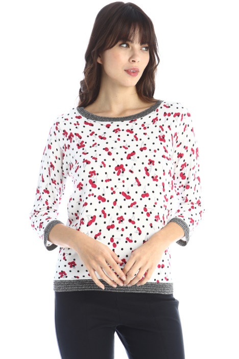 Maglia in viscosa stampata Fashion Market
