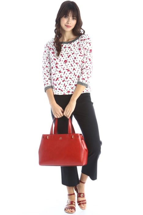 Maglia in viscosa stampata Fashion Market