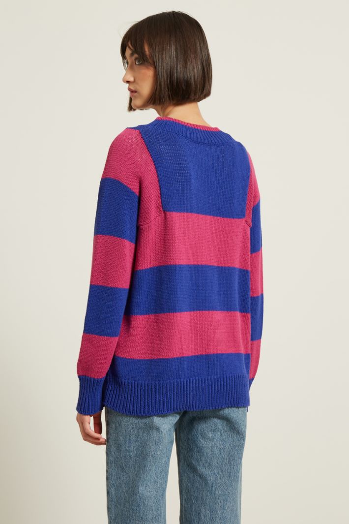 Maglia con motivo a intarsio Fashion Market - 4