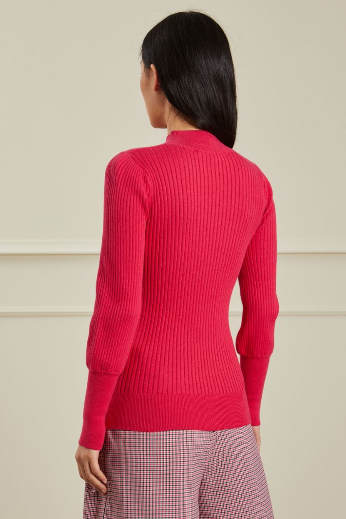 Maglia in cotone e cashmere Fashion Market - 4