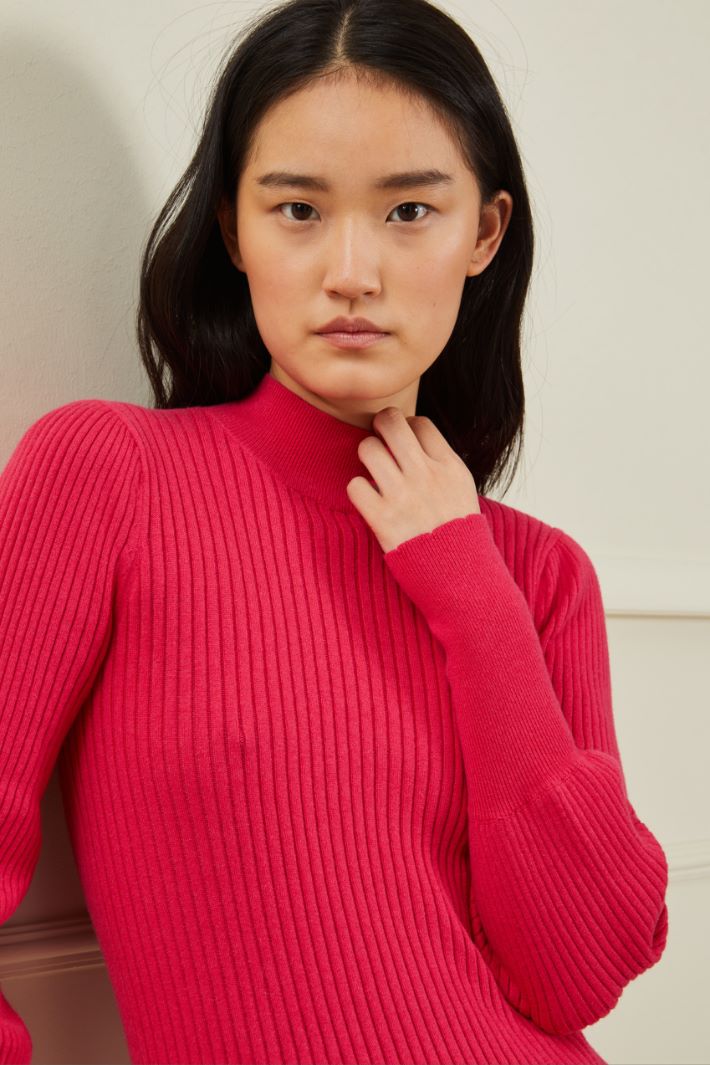 Maglia in cotone e cashmere Fashion Market - 3